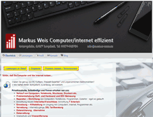 Tablet Screenshot of markus-weis.de